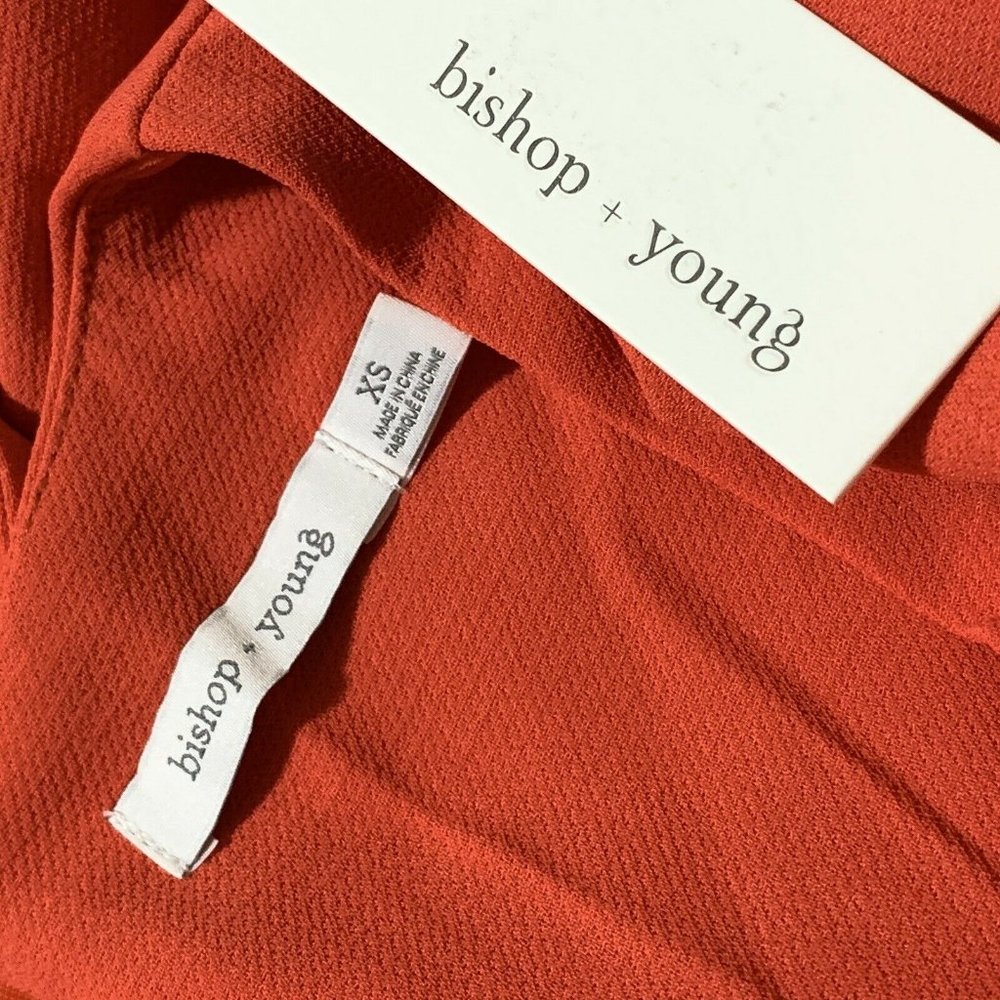 Bishop & Young Rachel Wide Leg Cropped Jumpsuit Red - Picture 7 of 8